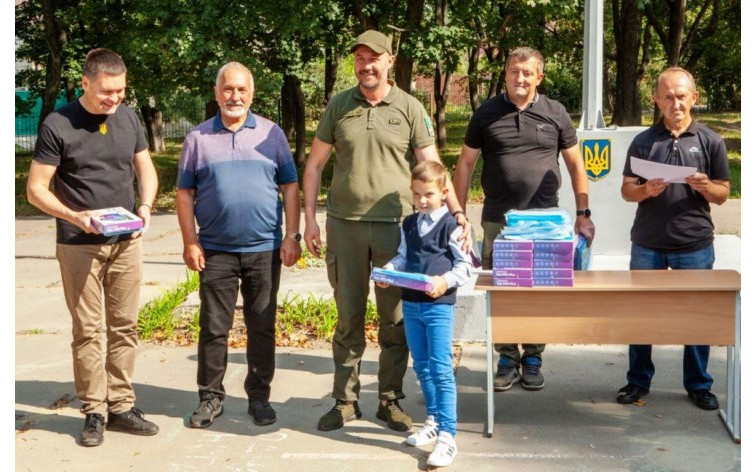 Володимир Усов привітав школярів Липецької громади з Днем знань