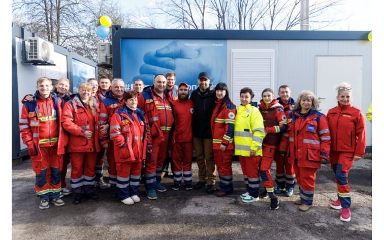 На Північній Салтівці відкрито модульний центр екстреної медичної допомоги