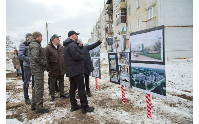 У Старому Салтові завершується відновлення перших житлових будинків